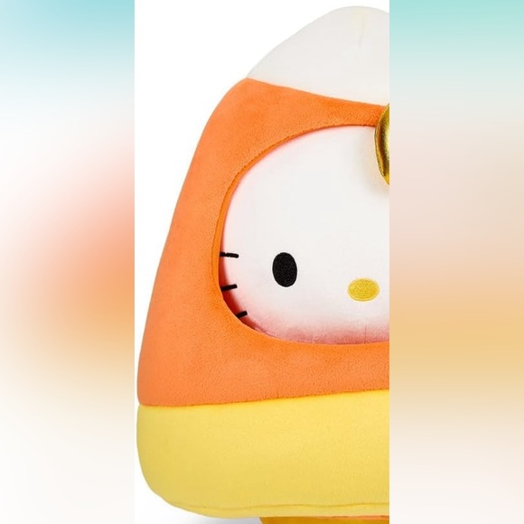 🎃HELLO KITTY CANDY CORN 13” PLUSH TOY - Picture 8 of 14